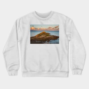 Mumbles Liighthouse, Swansea Crewneck Sweatshirt